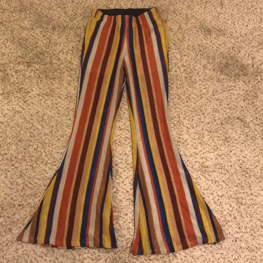Striped Bell Bottoms